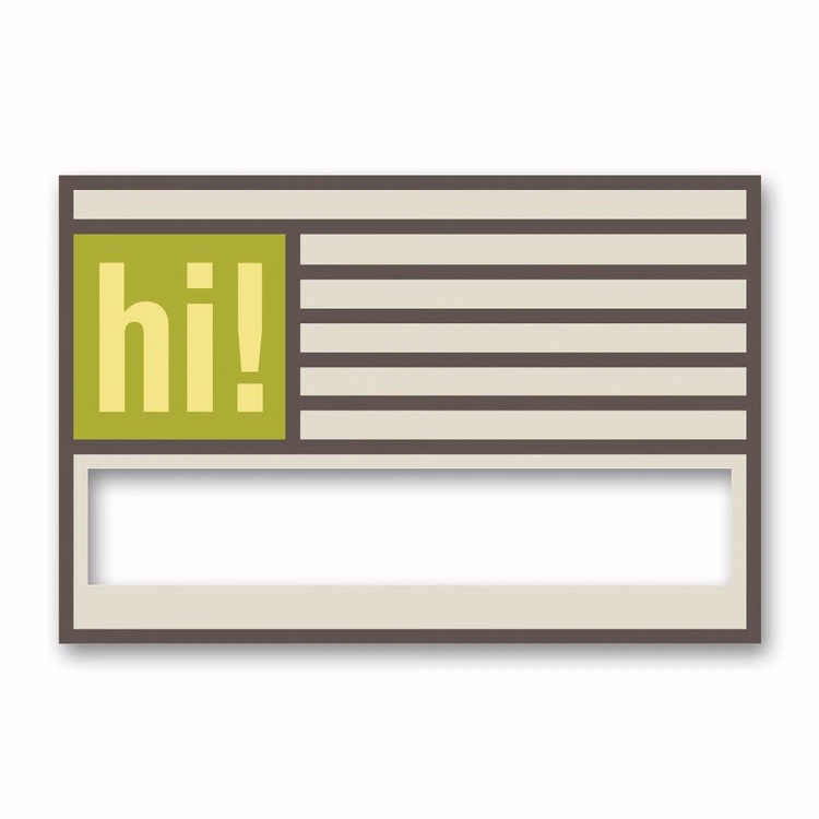 Window Badge Full Color (2"X3")