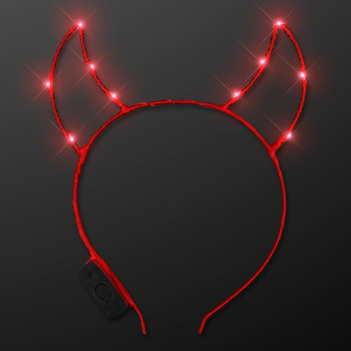 Starlight Devil Horns Light Up Headband 1