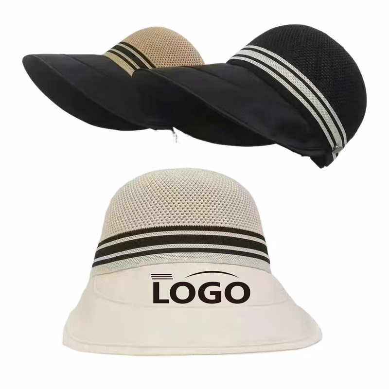 Wide-Brim Sun Hat with Mesh Ventilation