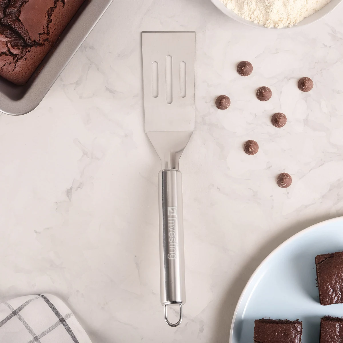 Blaze Mini Stainless Serving Spatula 1