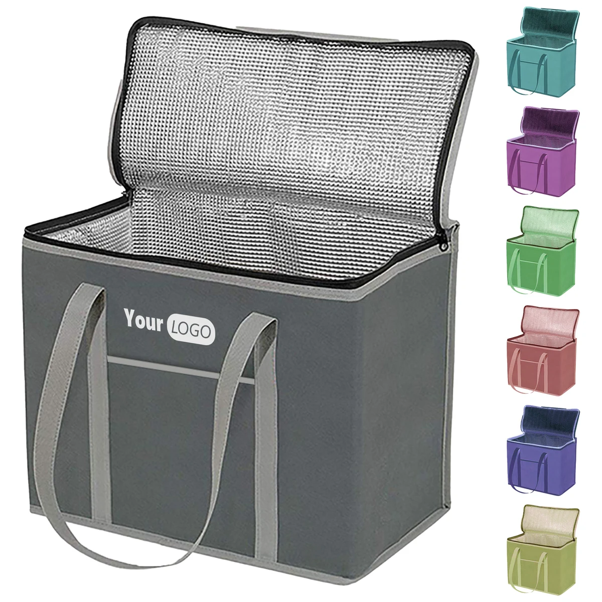 Non-Woven Fabrics Heavy-Duty Insulated Carrying Bag 1
