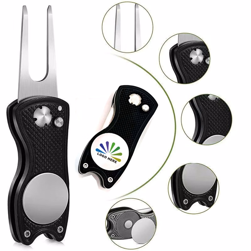 MOQ 100PCS Portable Golf Green Restoration Fork