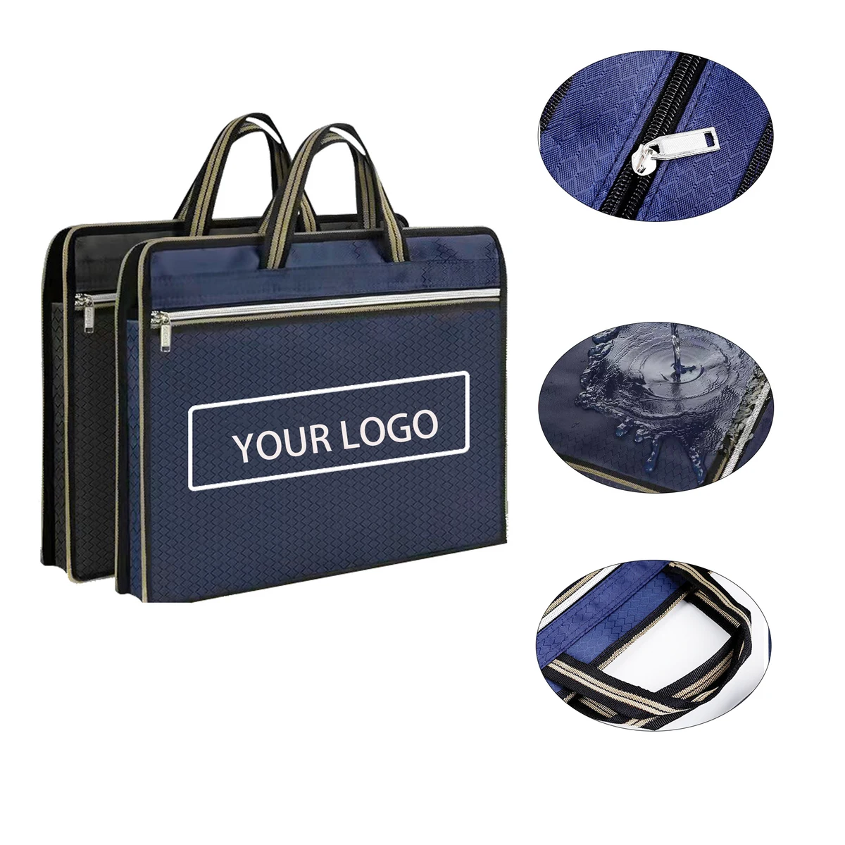 MOQ 5 pcs Logo Oxford Work Bag 1