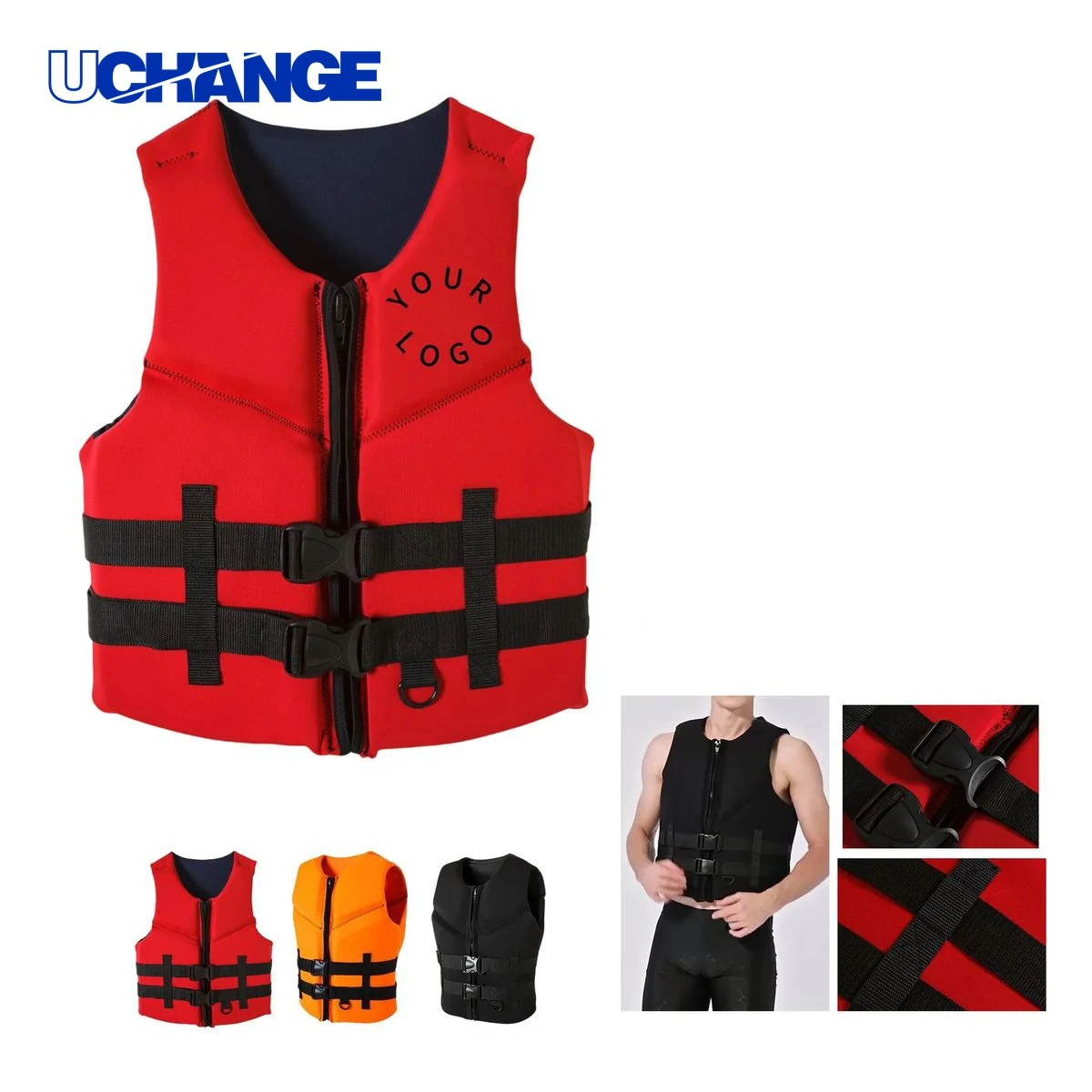Lightweight Neoprene Life Vest for Water Sports 1