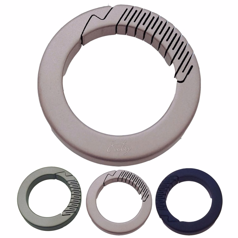 Titanium Round Carabiner Clip