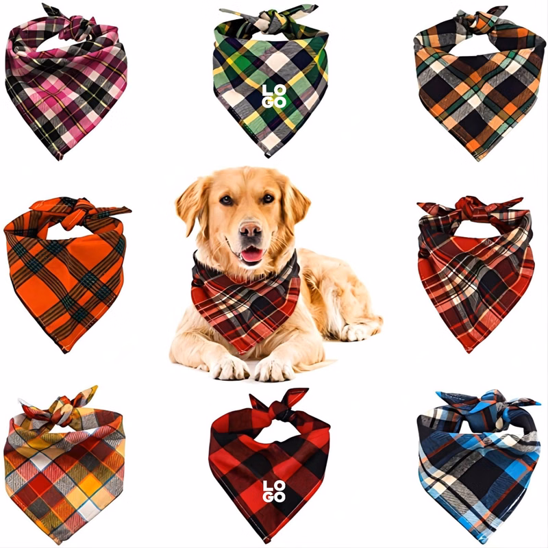 Triangle Cotton Pet Bandana