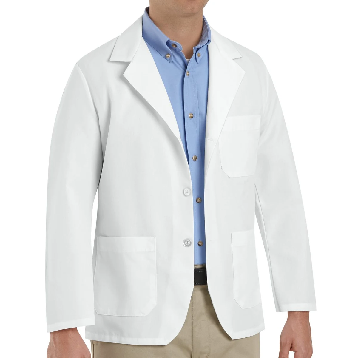 Unisex Tall Lapel Counter Coat - KP10T 1