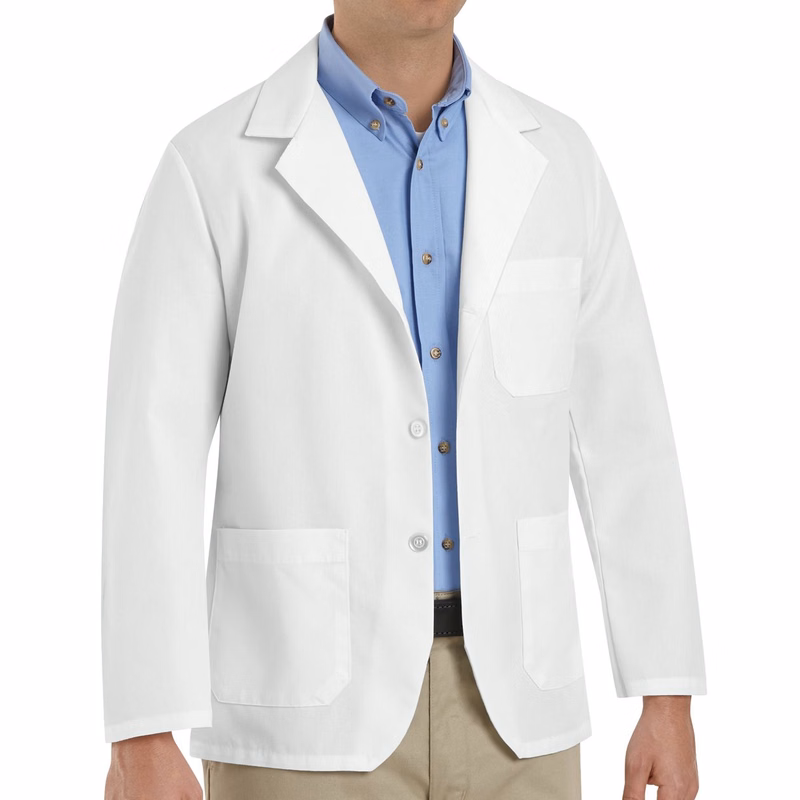 Unisex Tall Lapel Counter Coat - KP10T