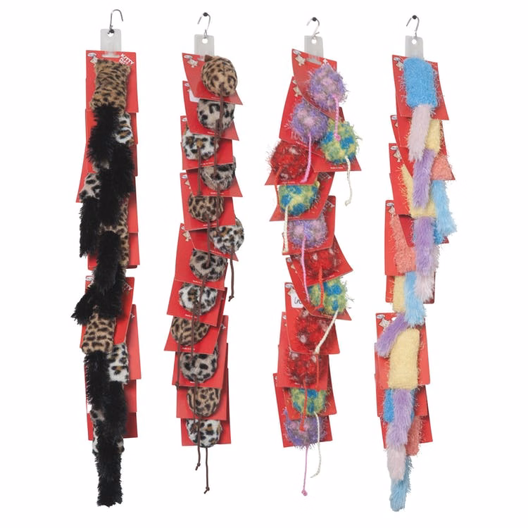 Cat Toys - 6 Styles Clip Strip Included