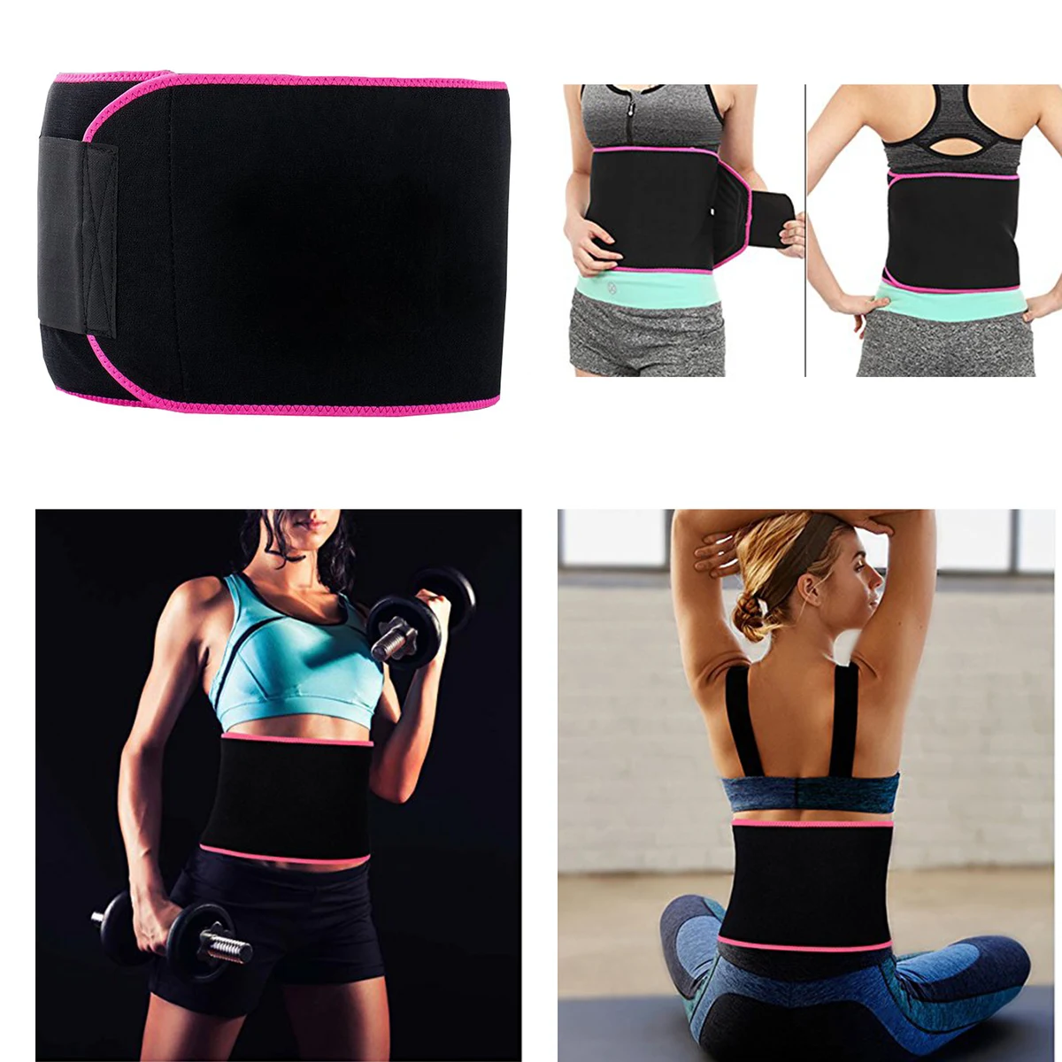 Men Women Extra-Wide Compression Waist Trimmer Belt 1