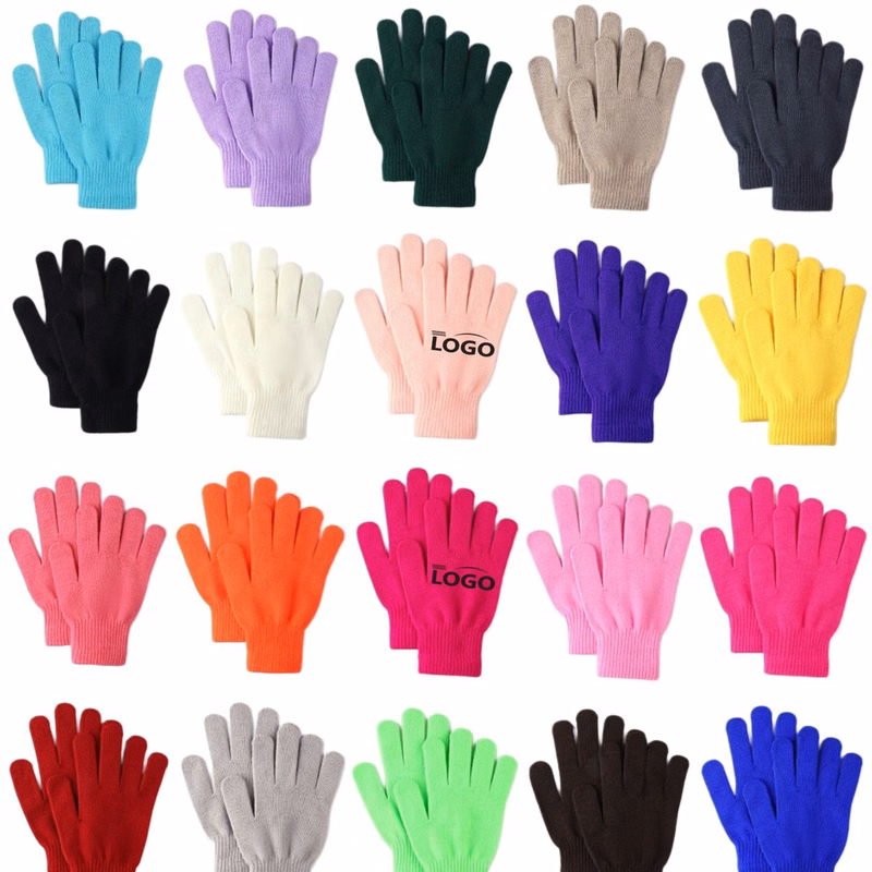 Knitted Winter Gloves