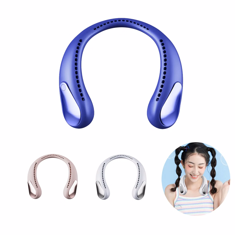 USB No Blade Hanging Neck Fan