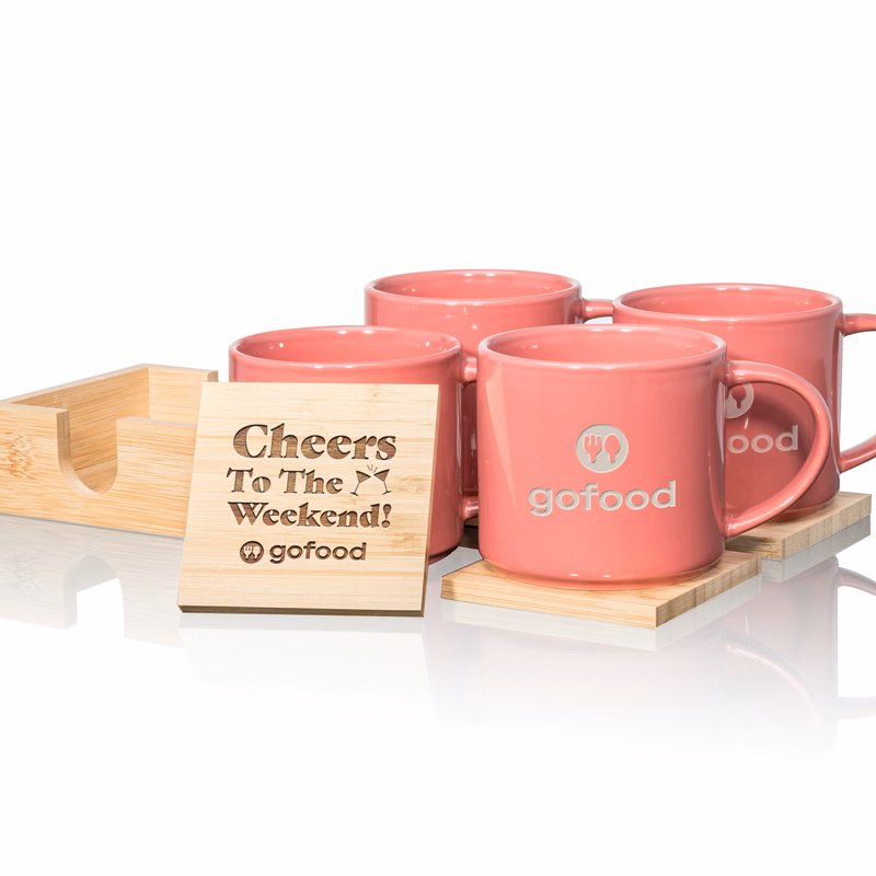 Davies Mug & Coaster Set