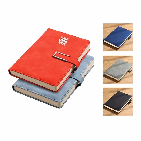 Ruled Hardcover Journal with Magnetic Clasp & Pen Loop