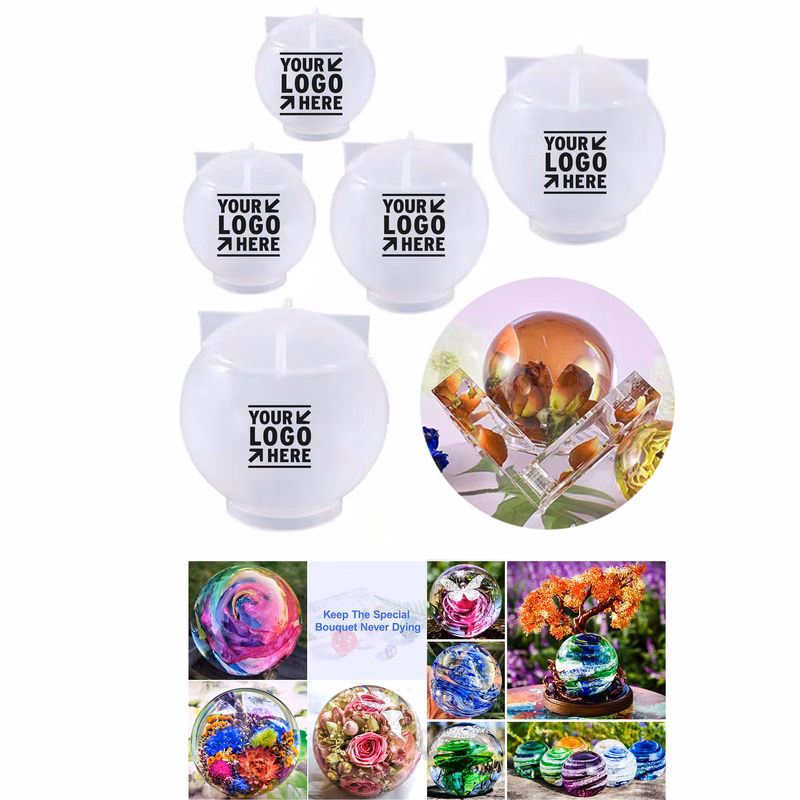 5 Pcs Sphere Resin Molds