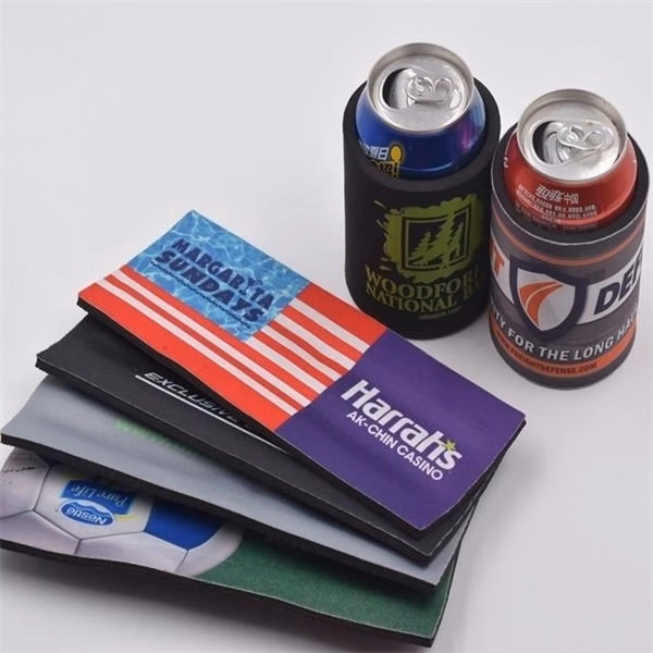 Slap Can Coolers Flag Sleeve Covers Neonblond