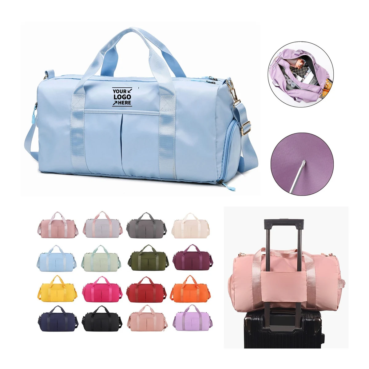 Sports Gym Travel Duffel Bag 1