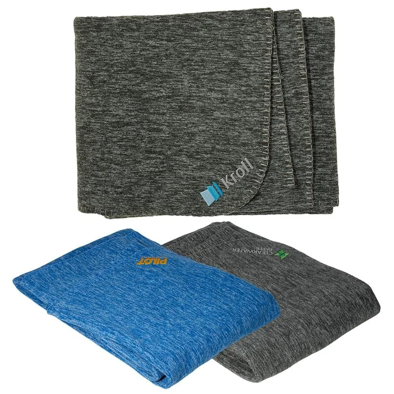 Heather Fleece Blanket 1