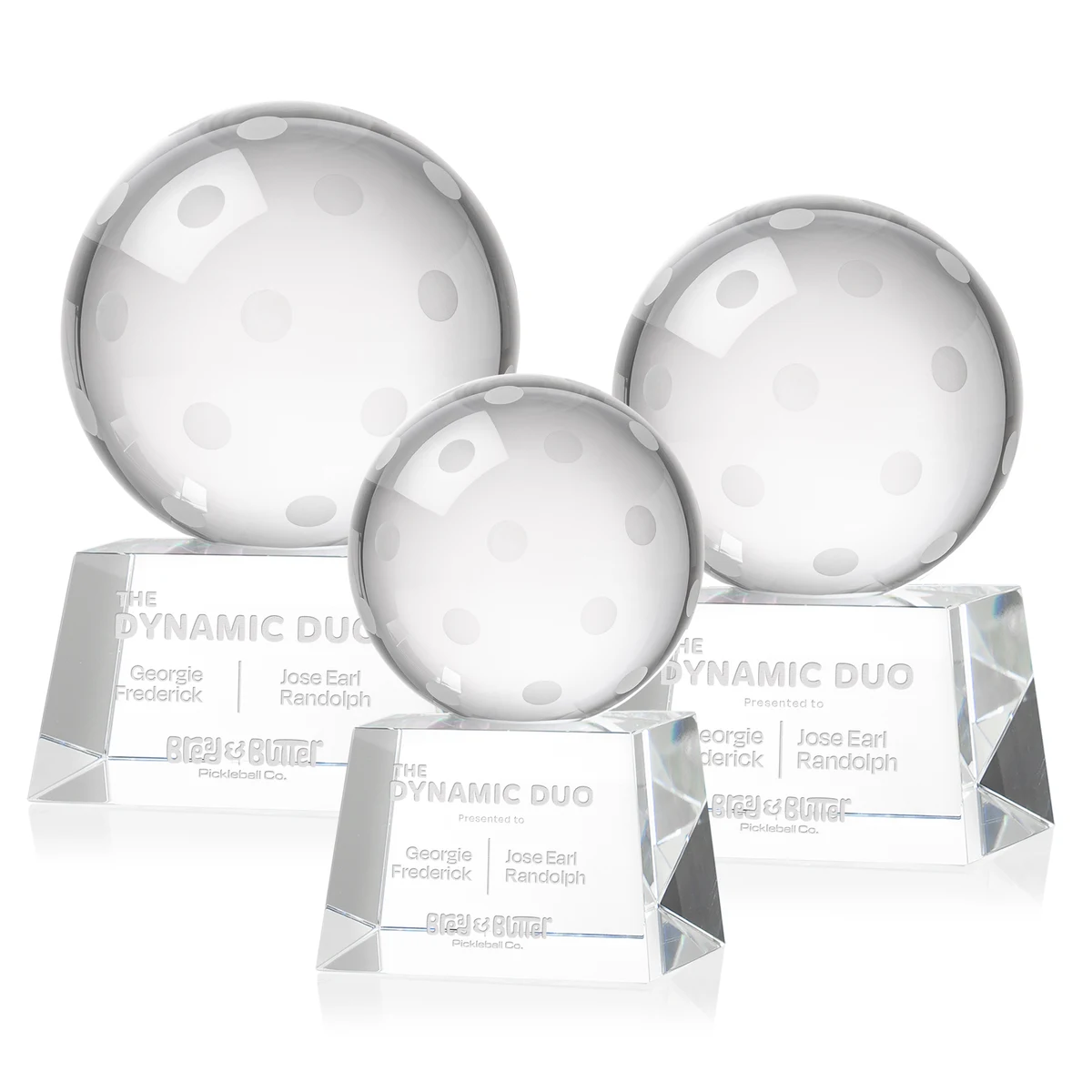 Pickleball Award on Robson Base 1