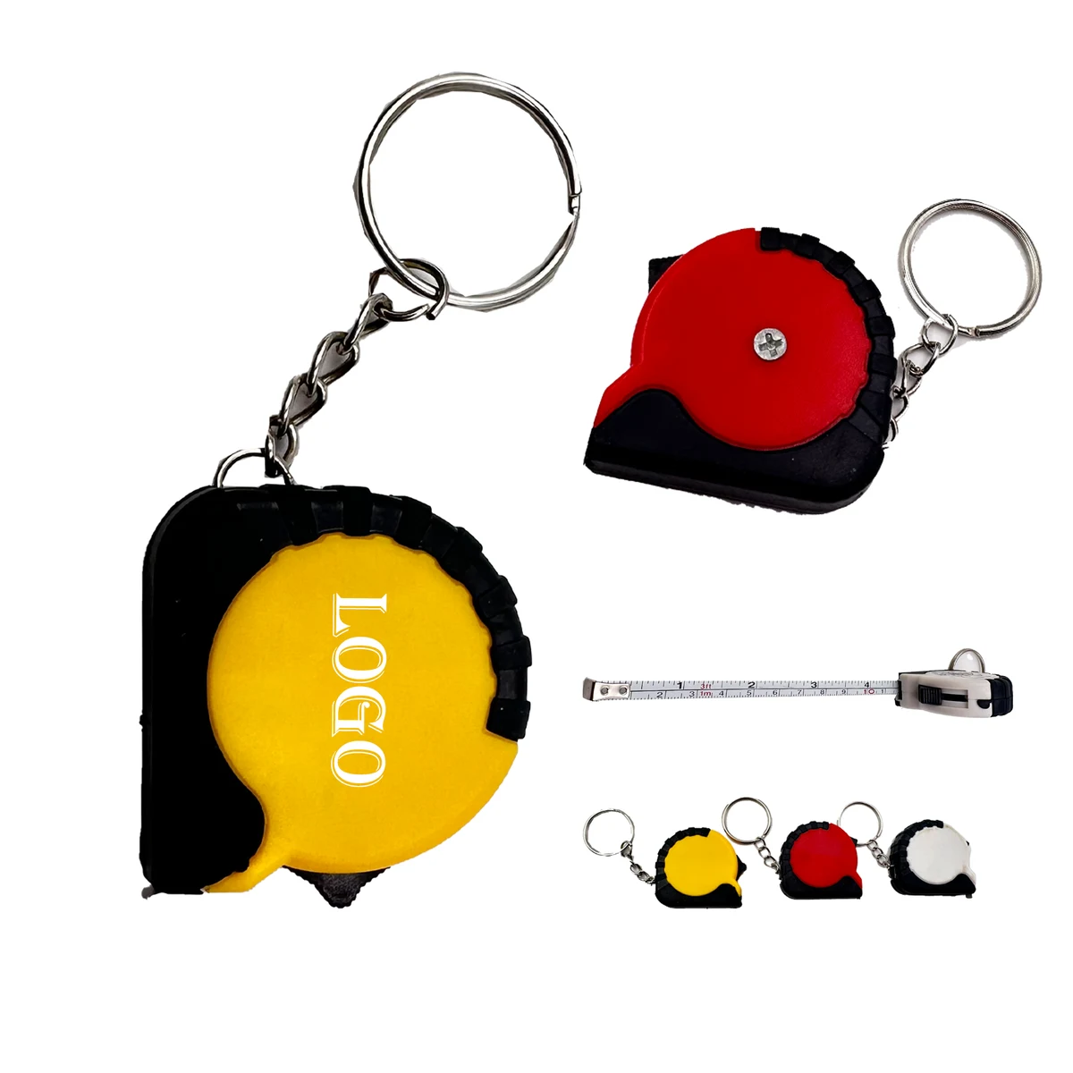Custom Tape Keychain Measuring 1