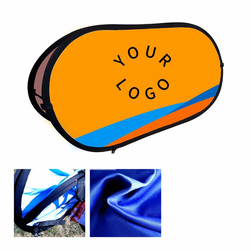 Foldable Polyester Frame Banner for Outdoor Use
