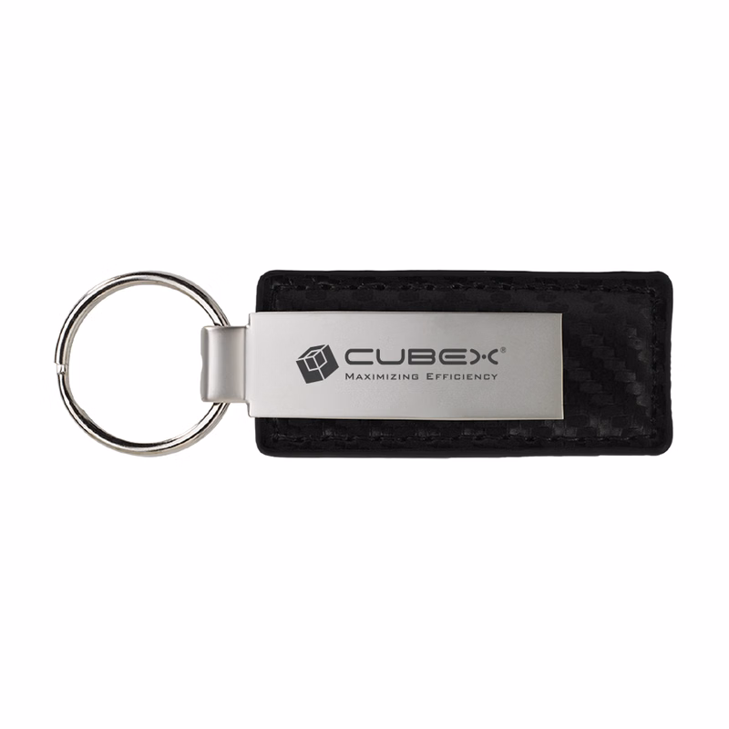 Carbon Fiber Big Logo Key Tag