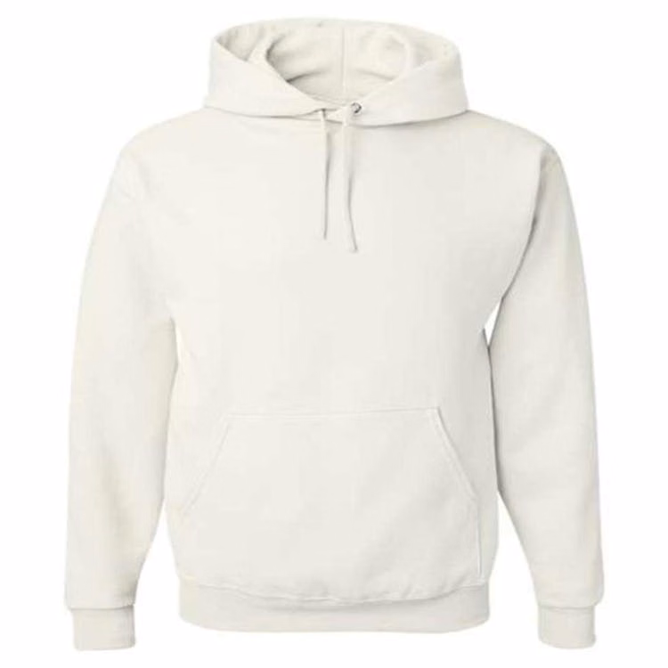 NuBlend Hooded Pullover White 2X