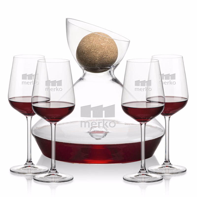 Woodbury Carafe w/Cork Stopper & Elderwood Wine