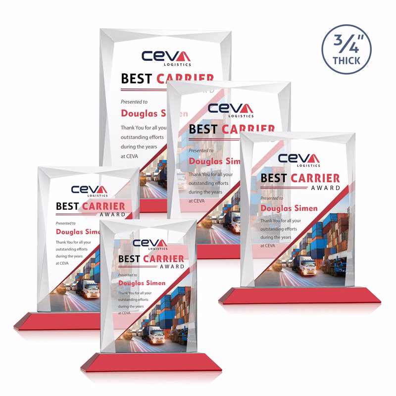 Messina VividPrint™ Award - Red