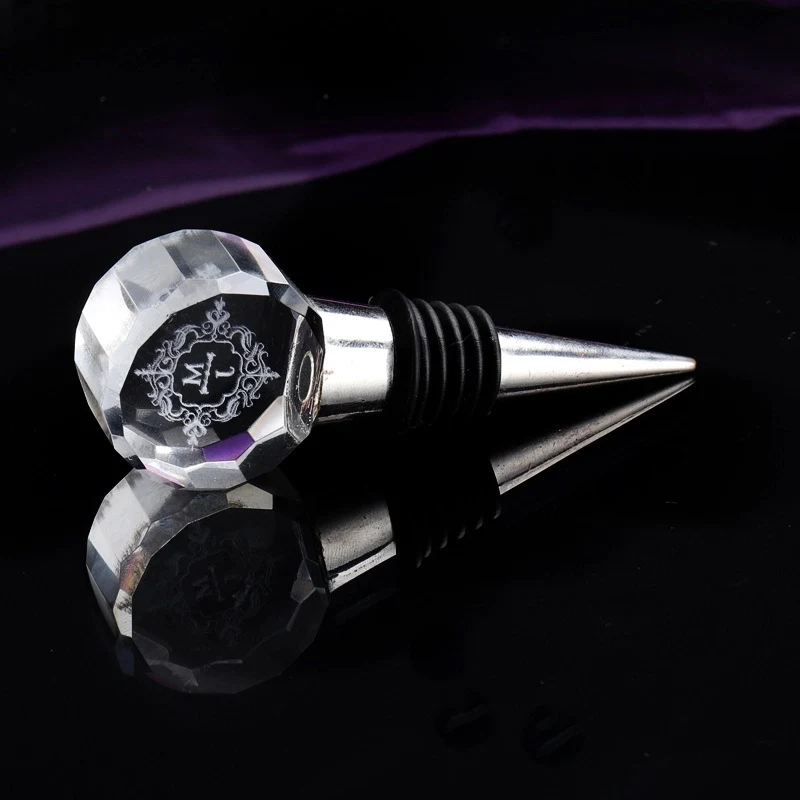 Custom 3d Crystal Bottle Stopper 1