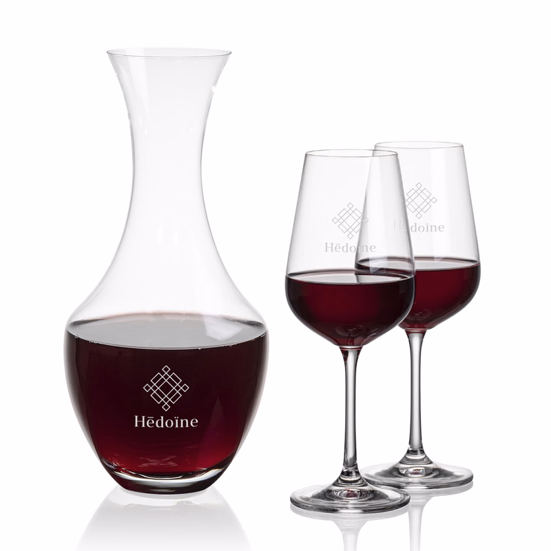 Oldham Carafe & Laurent Wine