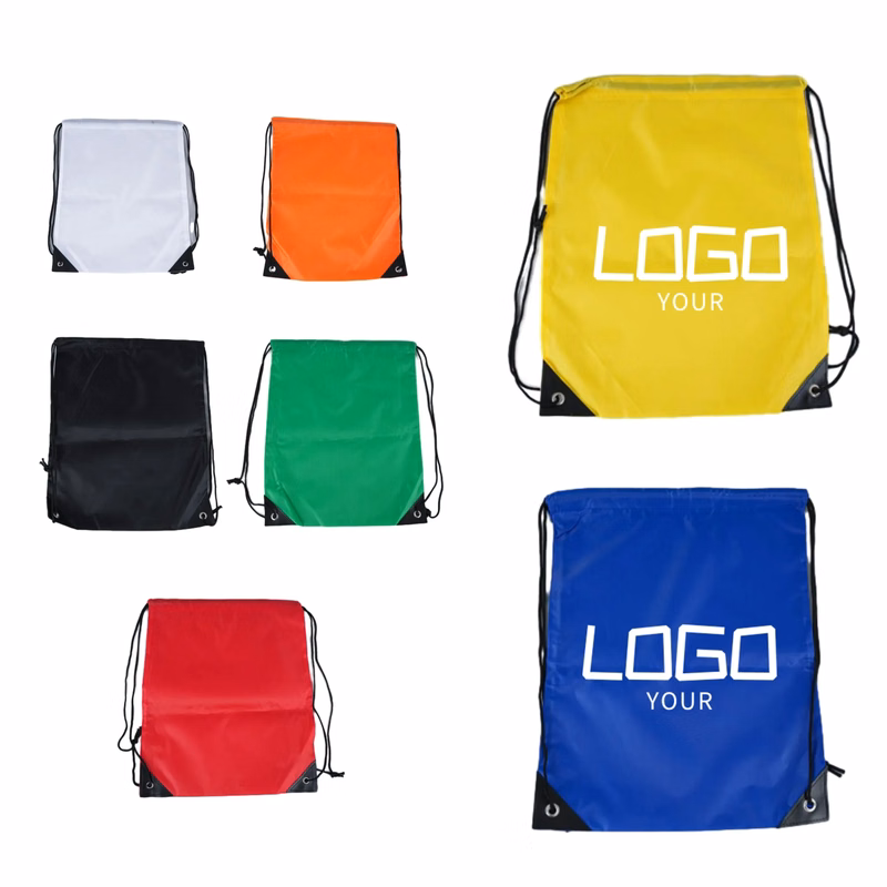 MOQ 50 Gym Drawstring Storage Bag Backpack