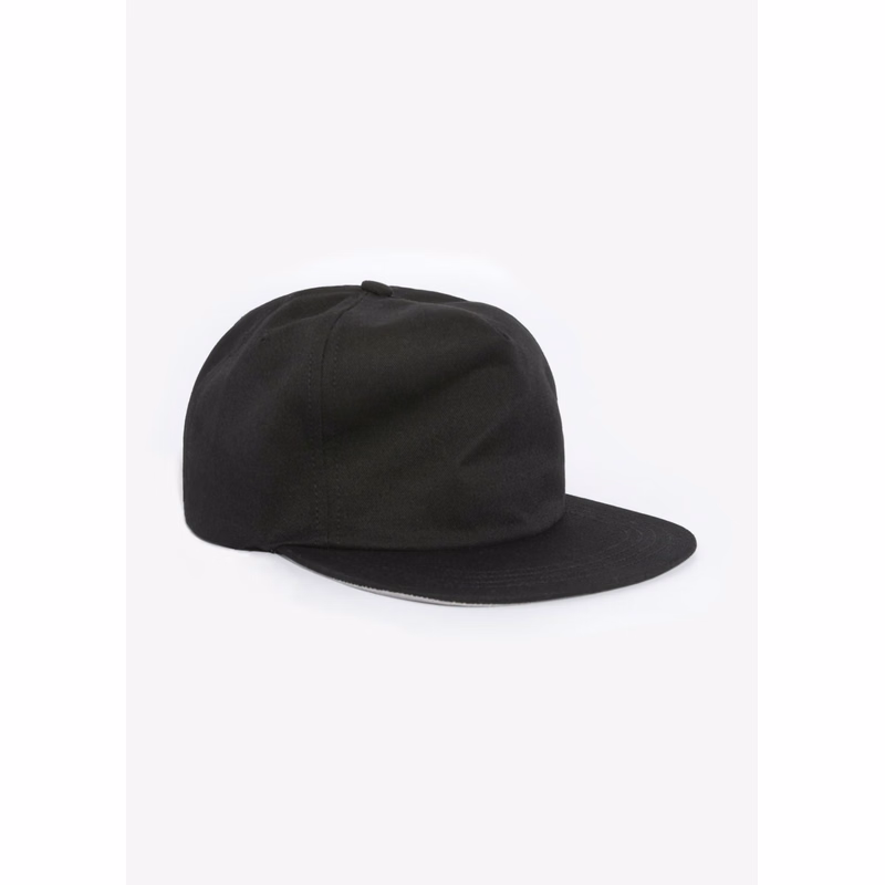 POLY COTTON TWILL 5-PANEL SNAP BACK HAT