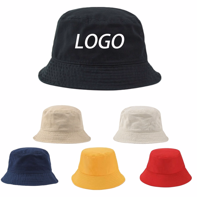 Solid-Coloured Fisherman'S Hat