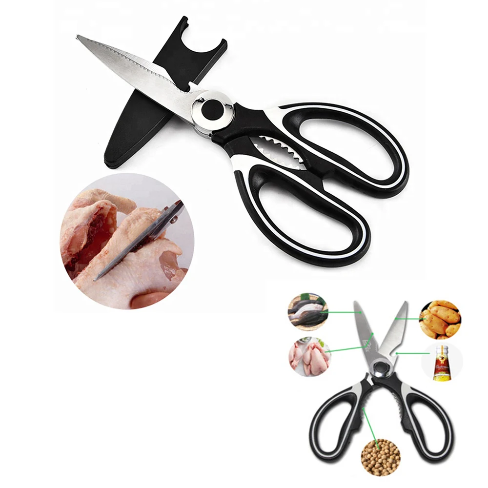 Multi-functional Stainless Steel Kitchen Scissors 1