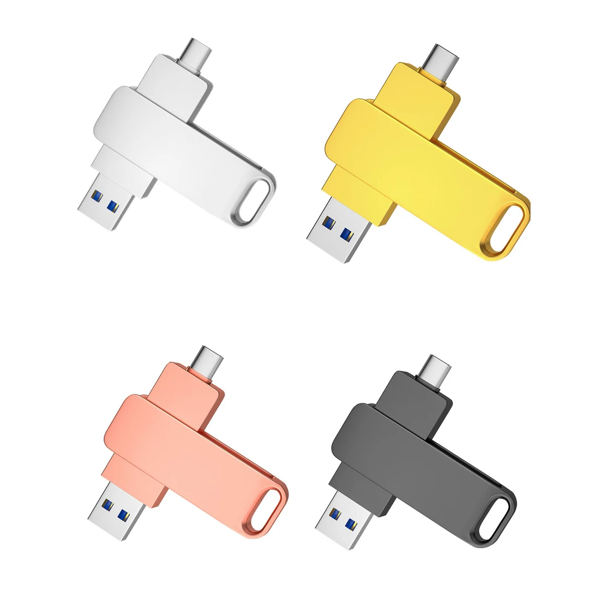 64G Rotating USB Flash Drive 1