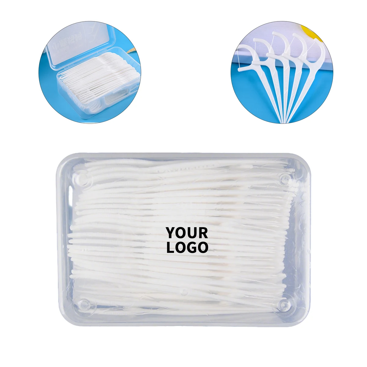 Dental Floss Pick Storage Box 50 Pieces Per Box 1