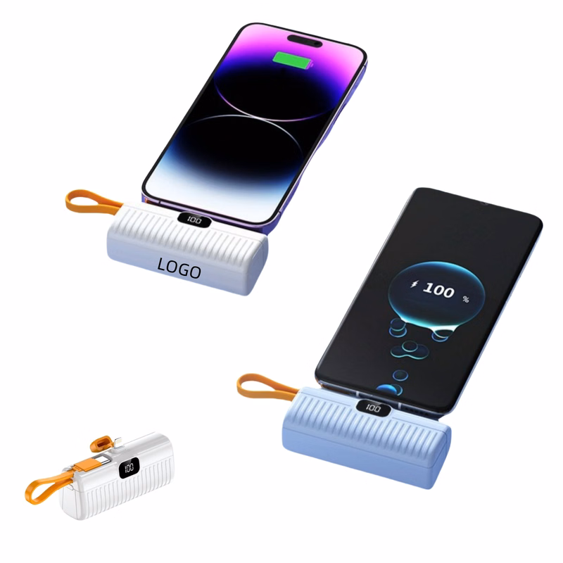 Full 5000mAh Power Bank With Digital Display