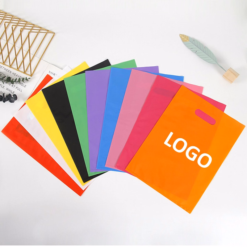 Handle shopping plastic bag