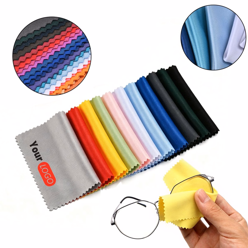 5.7"x6.9"Dual-Layer Flannel Lens Cleaning Cloth