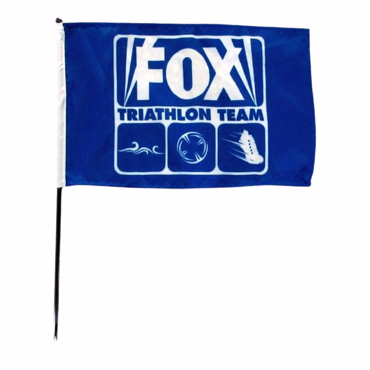 8x12in Stick Flags - Custom Printed - Nylon