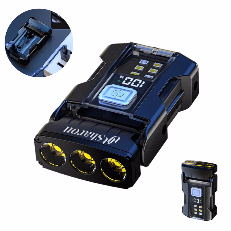 Magnetic Rechargeable LED Keychain Light