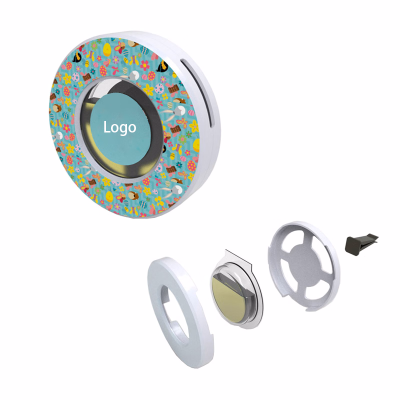 Round Car Aroma Diffuser Vent Clip