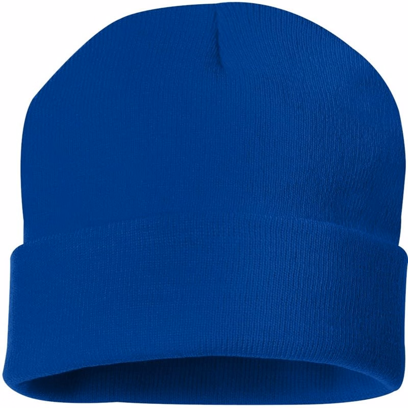 Sportsman 12" Solid Cuffed Beanie - SP12