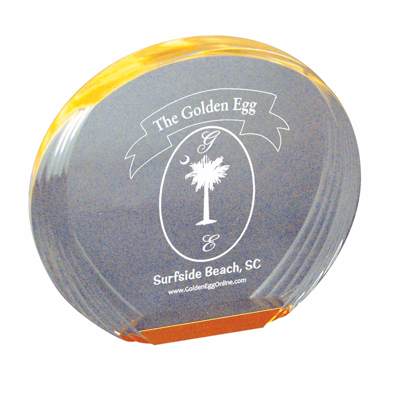 Round Designer Acrylic Awards