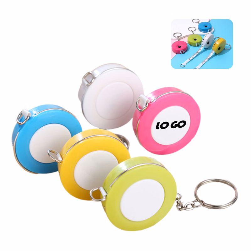 ABS Retractable Measuring Keyring