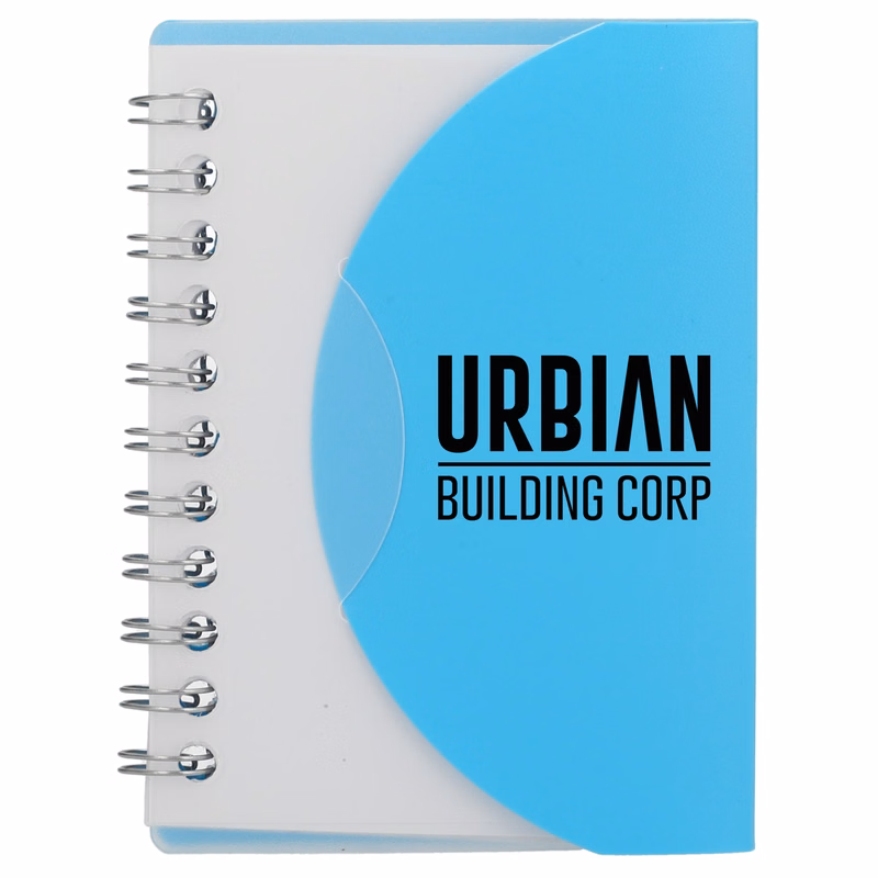 FSC® Recycled 3.4” x 4.5” Post Spiral Notebook