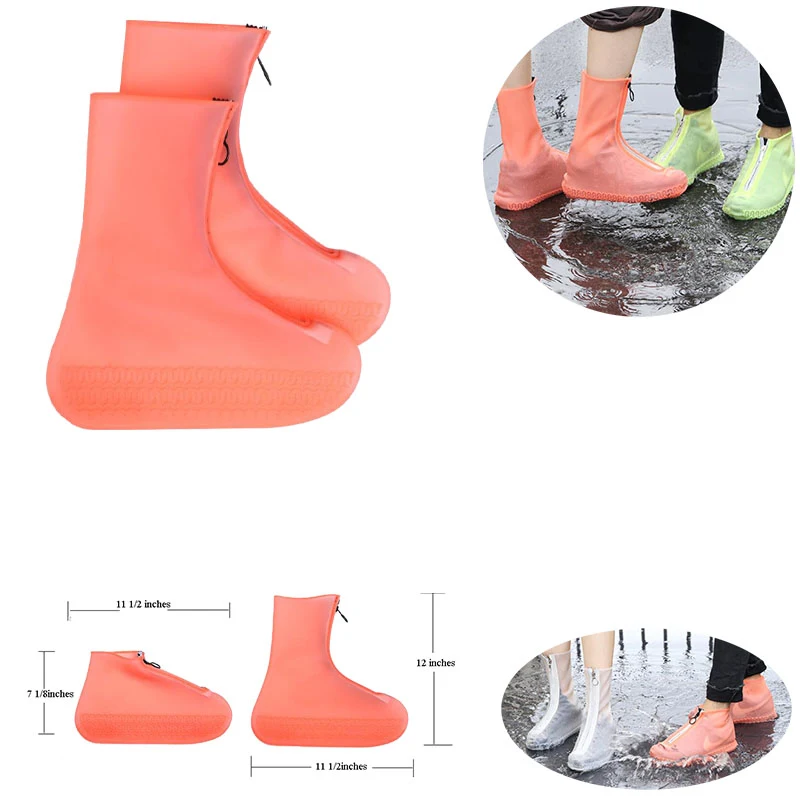 Reusable Silicone Waterproof Shoe Cover 1