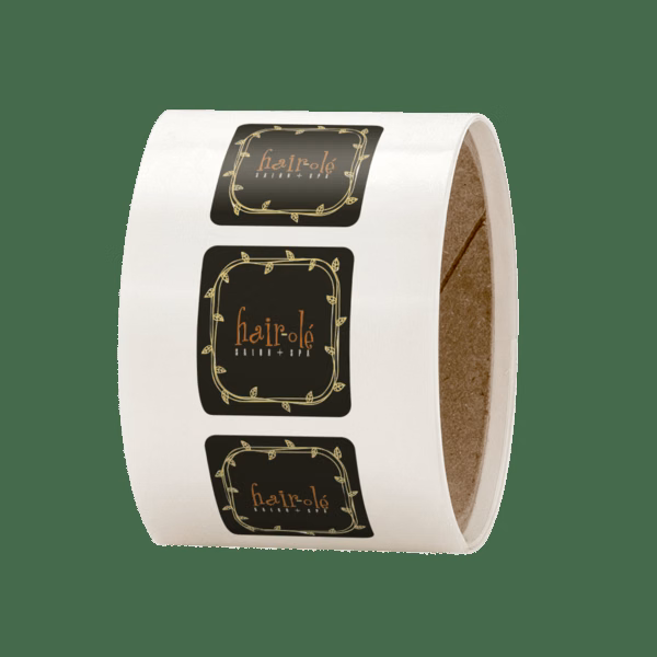 2" x 2" Rounded Corner Roll Labels