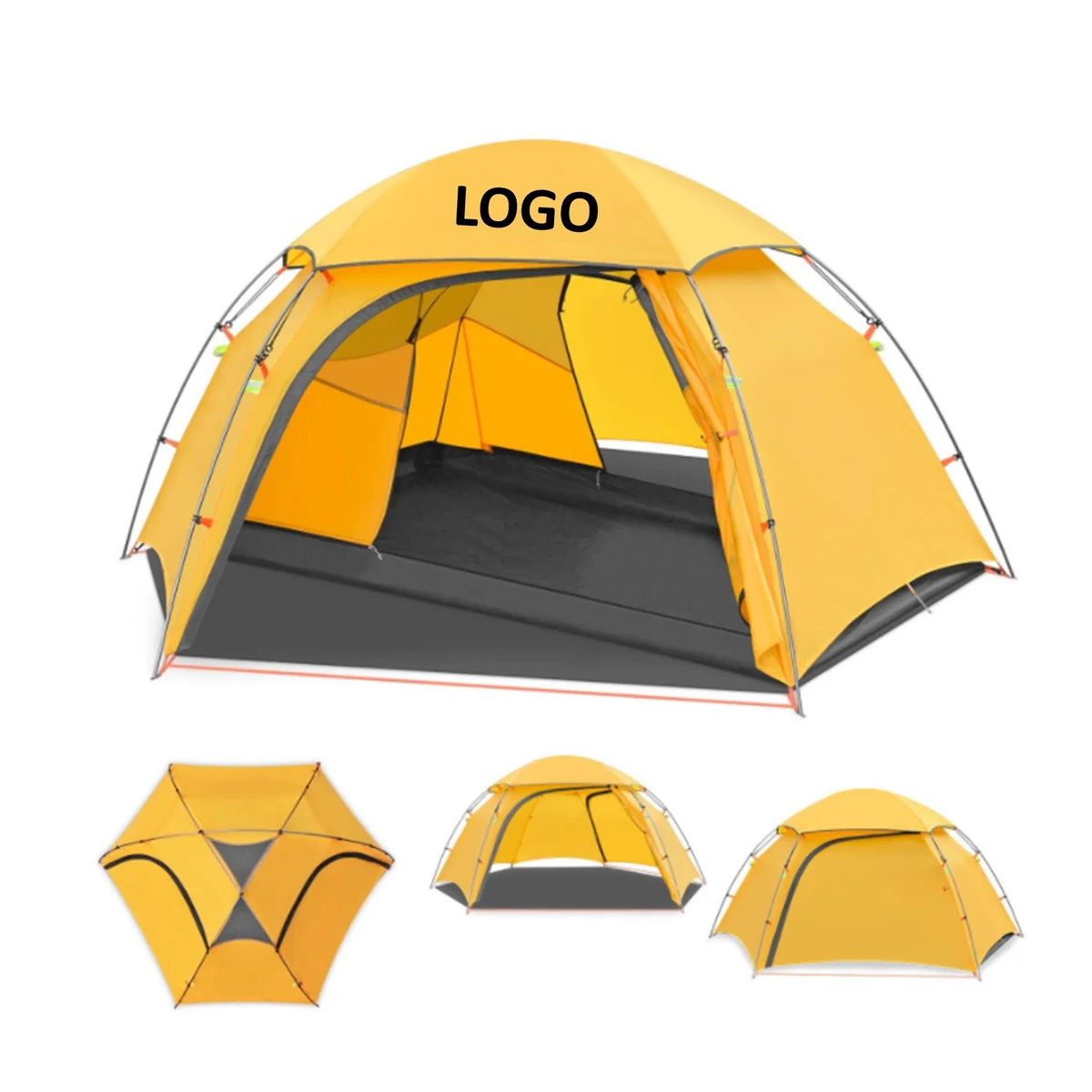 Outdoor Hiking Camping Double Tent 1